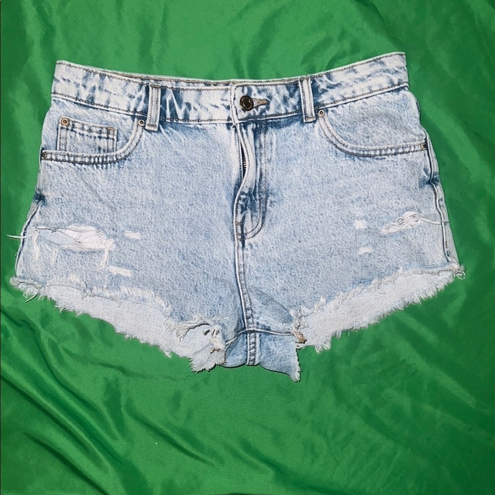 Zara Denim Distressed Women's Shorts size 4